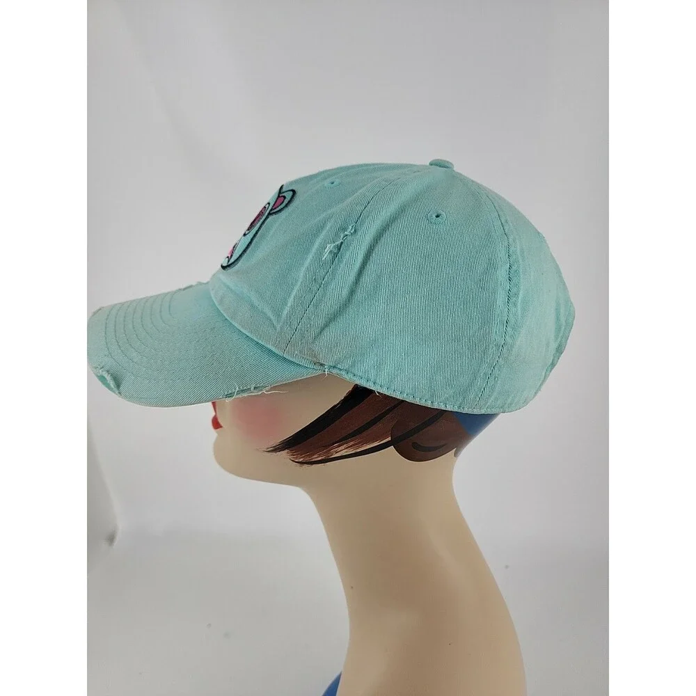 Crazy BAWS dad cap strapback . Distressed dirty